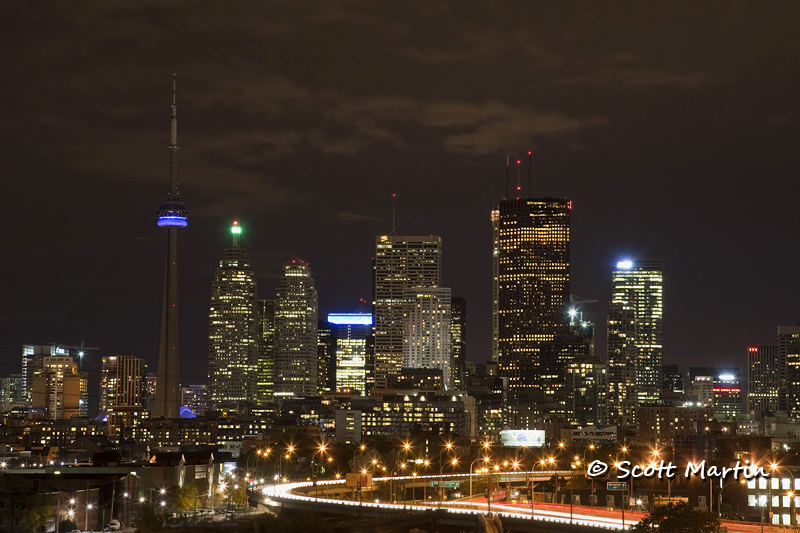 Toronto Night Skyline 01