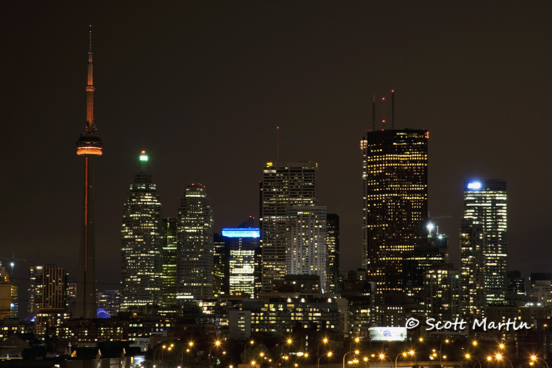 Toronto Night Skyline 04