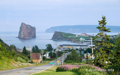 Percé Rock, Percé, Quebec Canada