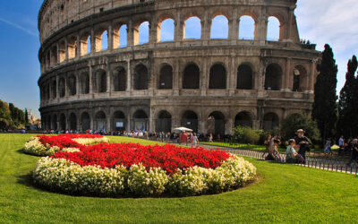 Roman Colosseum or Flavian Amphitheatre
