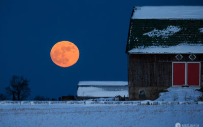 Full Moon On New Years Day, 2018